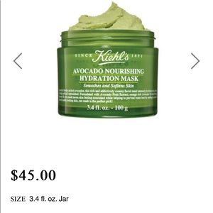 Kiehp’s Avocado Nourishing Hydration Mask